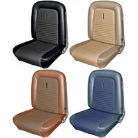 1967 Mustang Fastback Deluxe Sport Seat Upholstery Set w/ Bucket Seats (Full Set)