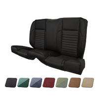 1967 Mustang Coupe Standard Sport II Kit Rear Seat Upholstery Set w/ Sports Foam (No Console)