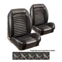 1966 Mustang Convertible Standard Sport-R Series Upholstery Set w/ Bucket Seats (Full Set)