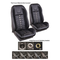 1971 Mustang Coupe Sport XR Upholstery Set w/ High Back Bucket Seats (Full Set) 