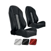 1970 Mustang Coupe Sport-R1000 Upholstery Set w/ High Back Bucket Seats (Full Set)