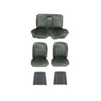 1968 Mustang Fastback full set upholstery (Black Standard)