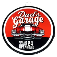 LED Rope Bar Sign Dad's Garage 1970 1971 1972 1973 Camaro 15"