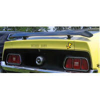 1971 Mustang Boss 351 3pc Trunk Lid Stripe Kit - Argent Silver Metallic