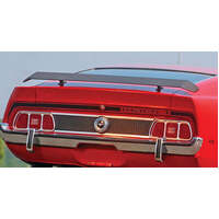 1973 Mustang Mach 1 Trunk Lid Stripe - Argent Silver Metallic