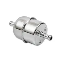 MR Gasket Chrome Fuel Filter - 5/16"