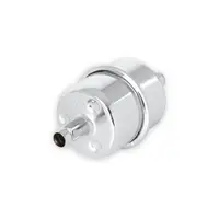 MR Gasket Chrome Fuel Filter - 3/8"