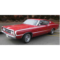 1968 Ford Fairlane/Torino Fastback GT "C" Side Stripe - Red