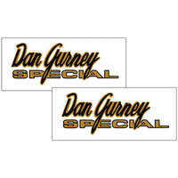 1969 Mercury Cyclone Decal Set - 'Dan Gurney Special' - Black & Gold