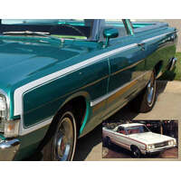 1968 Ford Ranchero Side "C" Stripe Kit - Blue