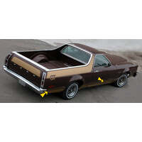 1977-79 Ranchero GT Lower Paint Break Stripe Kit - Gold Metallic