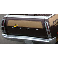 1977-79 Ranchero GT Replacement Tailgate Stripe - Gloss Black