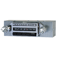 1960 Chevrolet Corvair (Wonderbar) AAR-Series Bluetooth AM/FM Radio Conversion