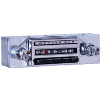 1961-62 Chevrolet Corvair/1962 Chevy II Nova AAR-Series Bluetooth AM/FM Radio Conversion