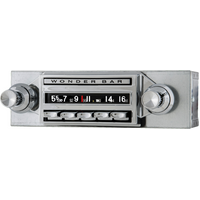 1961-62 Chevrolet Corvette (Wonderbar) AAR-Series Bluetooth AM/FM Radio Conversion