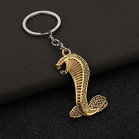 Cobra Keychain - Gold