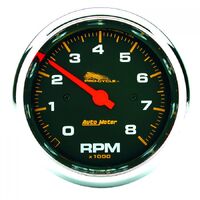 Pro-Cycle 3-3/4" Tachometer (0-8,000 RPM) Black w/ Chrome Bezel