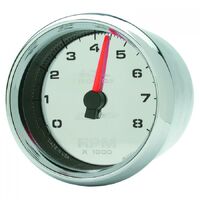 Pro-Cycle 2-5/8" Tachometer w/ Blue LED (0-8,000 RPM) Chrome