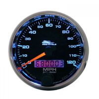 Pro-Cycle 2-5/8" Electric Speedometer (0-120 MPH) Black