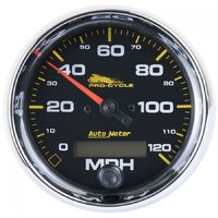 Pro-Cycle 3-3/4" Electric Speedometer (0-120 MPH) Black