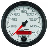 Pro-Cycle 3-3/8" Electric Speedometer (0-160 MPH) Black Bezel