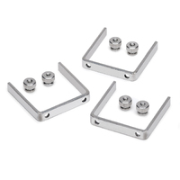 Set of 3 Aluminium Gauge Bracket Kit (2-1/16")