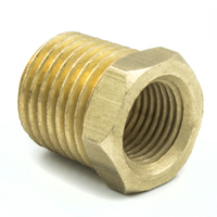 Brass Adaptor Fitting (1/4" NPT Male to 1/8" NPT Female)