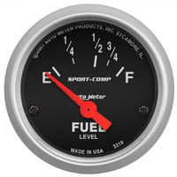 Sport-Comp 2-1/16" Fuel Level w/ Air-Core (16-158 Ω)