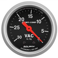 Sport-Comp 2-1/16" Vacuum Gauge (0-30 In Hg)