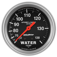 Sport-Comp 2-5/8" Mechancial Water Temperature Gauge (60-140 °C) 6 ft