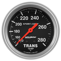 Sport-Comp 2-5/8" Mechanical Transmission Temperature Gauge (140-280 °F)