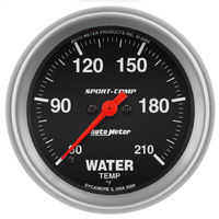 Sport-Comp 2-5/8" Stepper Motor Water Temperature (60-210 °F)