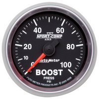 Sport-Comp II 2-1/16" Mechanical Boost Gauge (0-100 PSI)