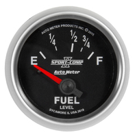 Sport-Comp II 2-1/16" Fuel Level w/ Air-Core (16-158Ω)