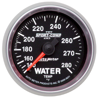 Sport-Comp II 2-1/16" Mechanical Water Temperature Gauge (140-280 °F)