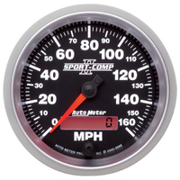 Sport-Comp II 3-3/8" Electric Speedometer (0-160 MPH)