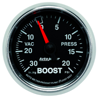 GS 2-1/16" Mechanical Boost/Vacuum Gauge (30 In Hg/20 PSI)