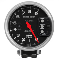 Sport-Comp 5" Pedestal Playback Tachometer (0-9,000 RPM)