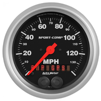 Sport-Comp 3-3/8" GPS Speedometer (0-140 MPH)