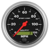 Sport-Comp 3-3/8" Electric Speedometer (0-120 MPH)