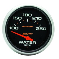 Pro-Comp 2-5/8" Water Temperature Gauge w/ Air-Core (100-250 °F)