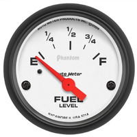 Phantom 2-1/16" SSE Fuel Level Gauge w/ Air-Core for GM (0-90 Ω)