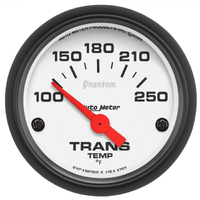 Phantom Mopar 2-1/16" Transmission Temperature Gauge w/ Air Core (100-250 °F)