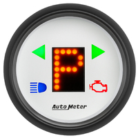 Phantom 2-1/16" PRNDL Gauge (P,R,N,D,L,Od,O,5,4,3,2,1)