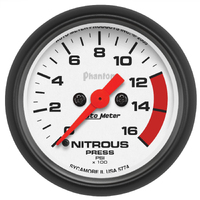 Phantom 2-1/16" Stepper Motor Nitrous Pressure Gauge (0-1600 PSI)