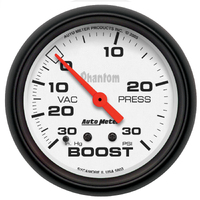 Phantom 2-5/8" Mechanical Boost/Vacuum Gauge (30 In Hg/30 PSI)