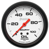 Phantom 2-5/8" Mechanical Oil Pressure Gauge (0-100 PSI)