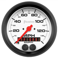 Phantom 3-3/8" GPS Speedometer (0-140 MPH)