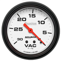 Phantom 2-5/8" Vacuum Gauge (0-30 In Hg)