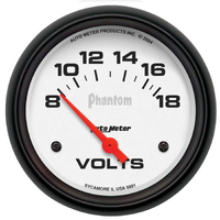 Phantom 2-5/8" Voltmeter w/ Air-Core (8-18V)